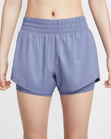 Nike - Quần ngắn thể thao Nữ Dri-FIT One Women's Mid-rise 2-in-1 Shorts