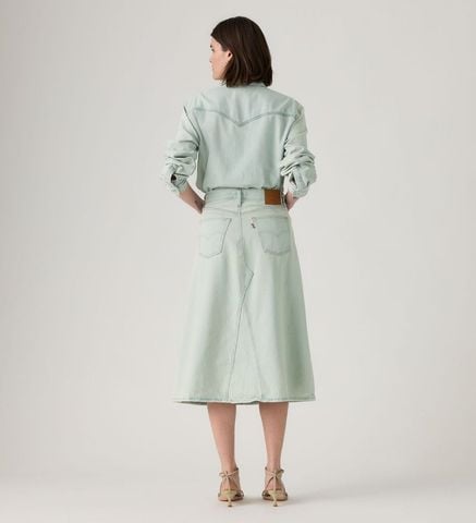 Levi's - Váy Jean Nữ High-Rise A-Line Decon Skirt