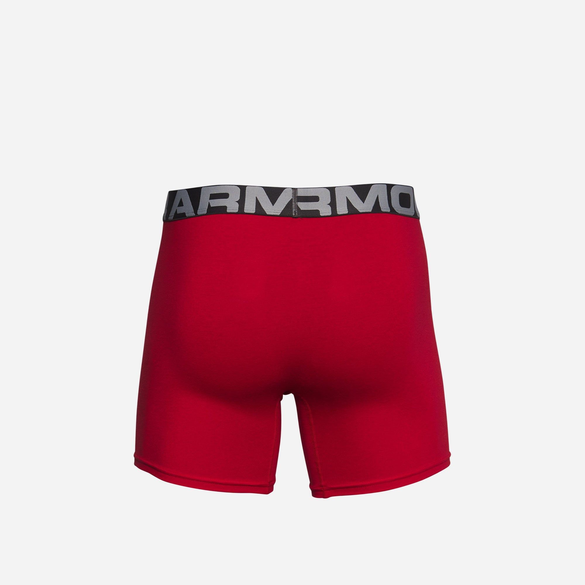 Under Armour - Set 3 Quần Lót Nam Charged Cotton 6 Inch 3 Pack