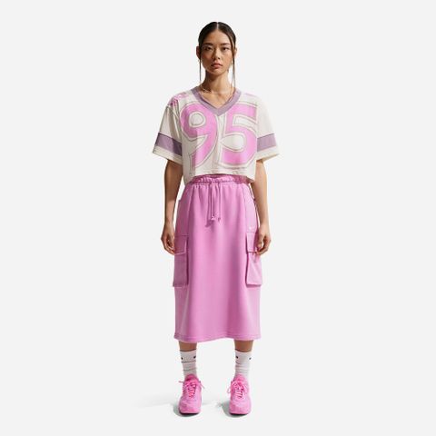 Nike - Áo Thun Tay Ngắn Nữ Lifestyle Top Nscrop