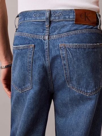 Calvin Klein - Quần Jean Dài Nam Baggy Boulder Blue Jean