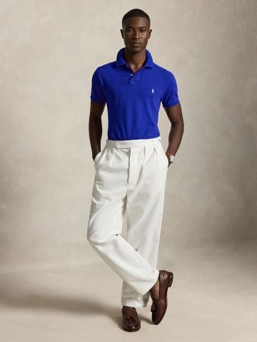 Ralph Lauren - Áo Thun Có Cổ Nam Slim Fit Mesh Polo Shirt