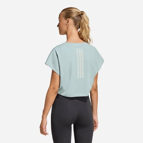 Adidas - Áo Thun Tay Ngắn Nữ Power Crop Box Tank