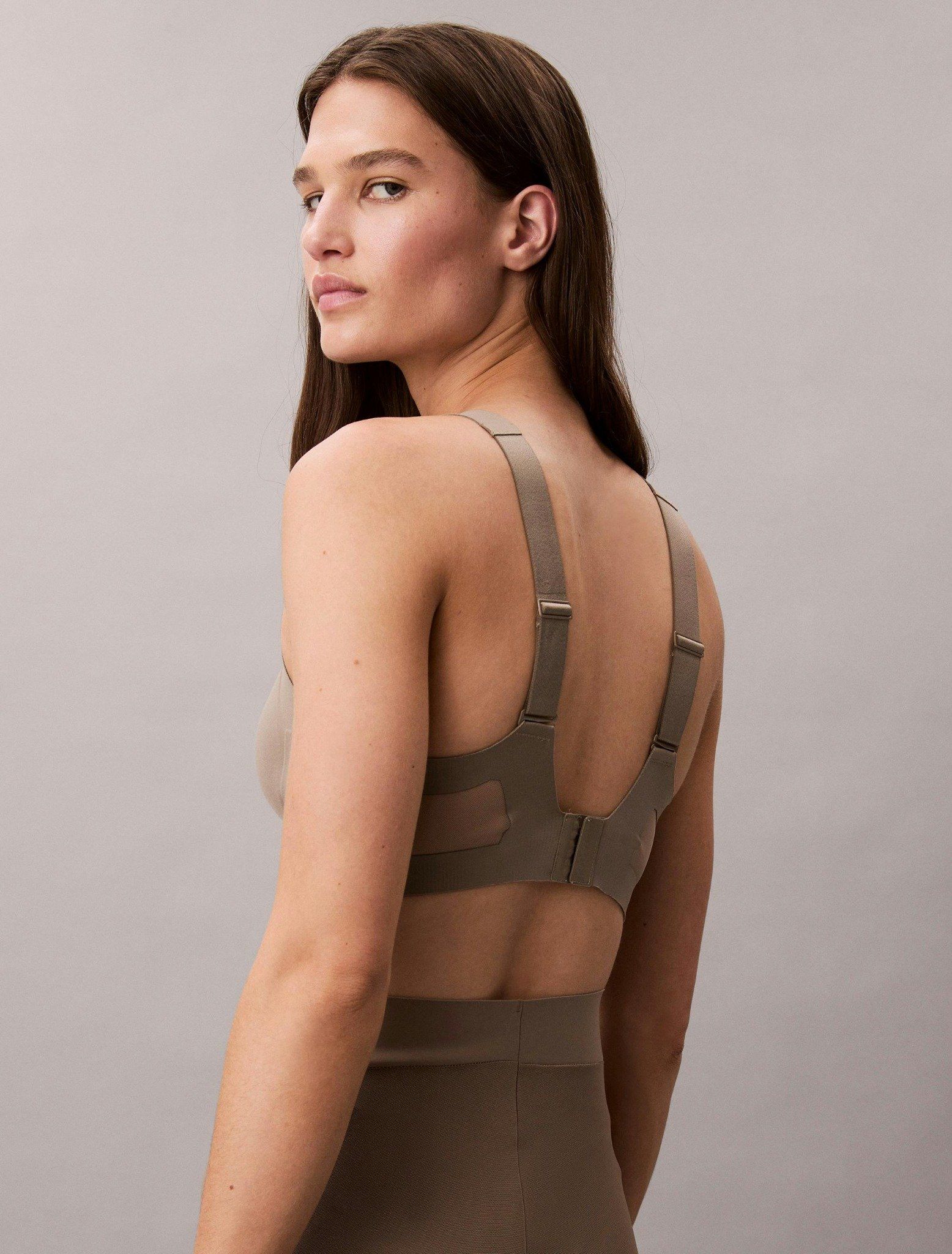 Calvin Klein - Áo ngực thể thao nữ Performance Mesh High Impact Sports Bra