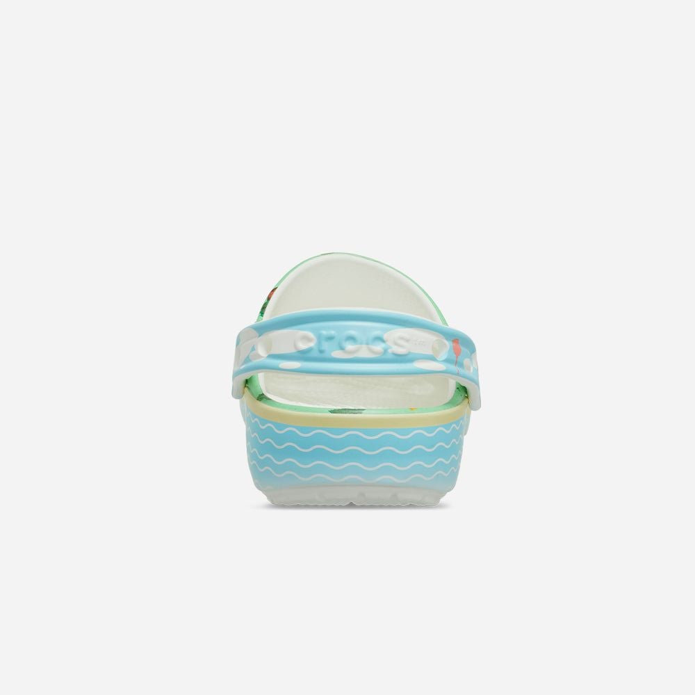 Crocs - Xăng đan trẻ em Animal Crossing Classic Clog Kid Multi Lifestyle