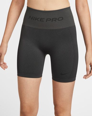 Nike - Quần Ngắn Thể Thao Nữ Nike Pro Seamless Women's Dri-FIT High-Waisted Biker Shorts