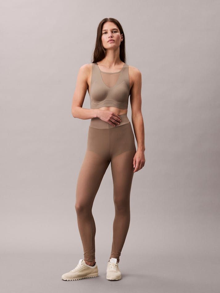 Calvin Klein - Áo ngực thể thao nữ Performance Mesh High Impact Sports Bra