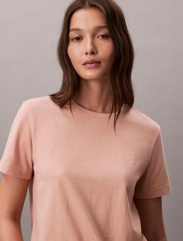 Calvin Klein - Áo Thun Nữ Archive Jersey Crewneck Tee