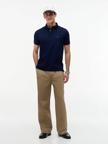 Tommy Hilfiger - Áo Polo Nam Regular Pique Jacquard Collar Polo Shirt