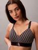 Calvin Klein - Áo Ngực Nữ Lightly Lined Bralette Graphic Monogram Microfibre Stretch