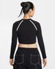 Nike - Áo Tay Dài Thể Thao Nữ Sportswear Women's Tight Long-Sleeve Cropped Top