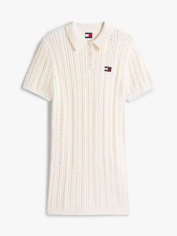 Tommy Hilfiger - Đầm Nữ TH Garment Dyed Cable Sweater Polo Dress