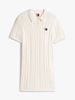 Tommy Hilfiger - Đầm Nữ TH Garment Dyed Cable Sweater Polo Dress