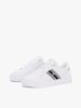 Tommy Hilfiger - Giày Nữ Leather Webbing Strap Cupsole Trainers