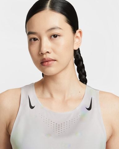 Nike - Áo Thun Ba Lỗ Nữ Nike AeroSwift Women's Dri-FIT ADV Cropped Running Tank Top