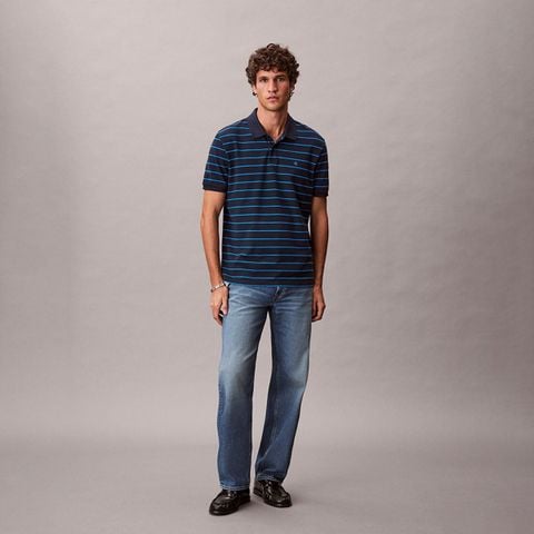 Calvin Klein - Áo Thun Có Cổ Nam Easy Monologo Casual Pique