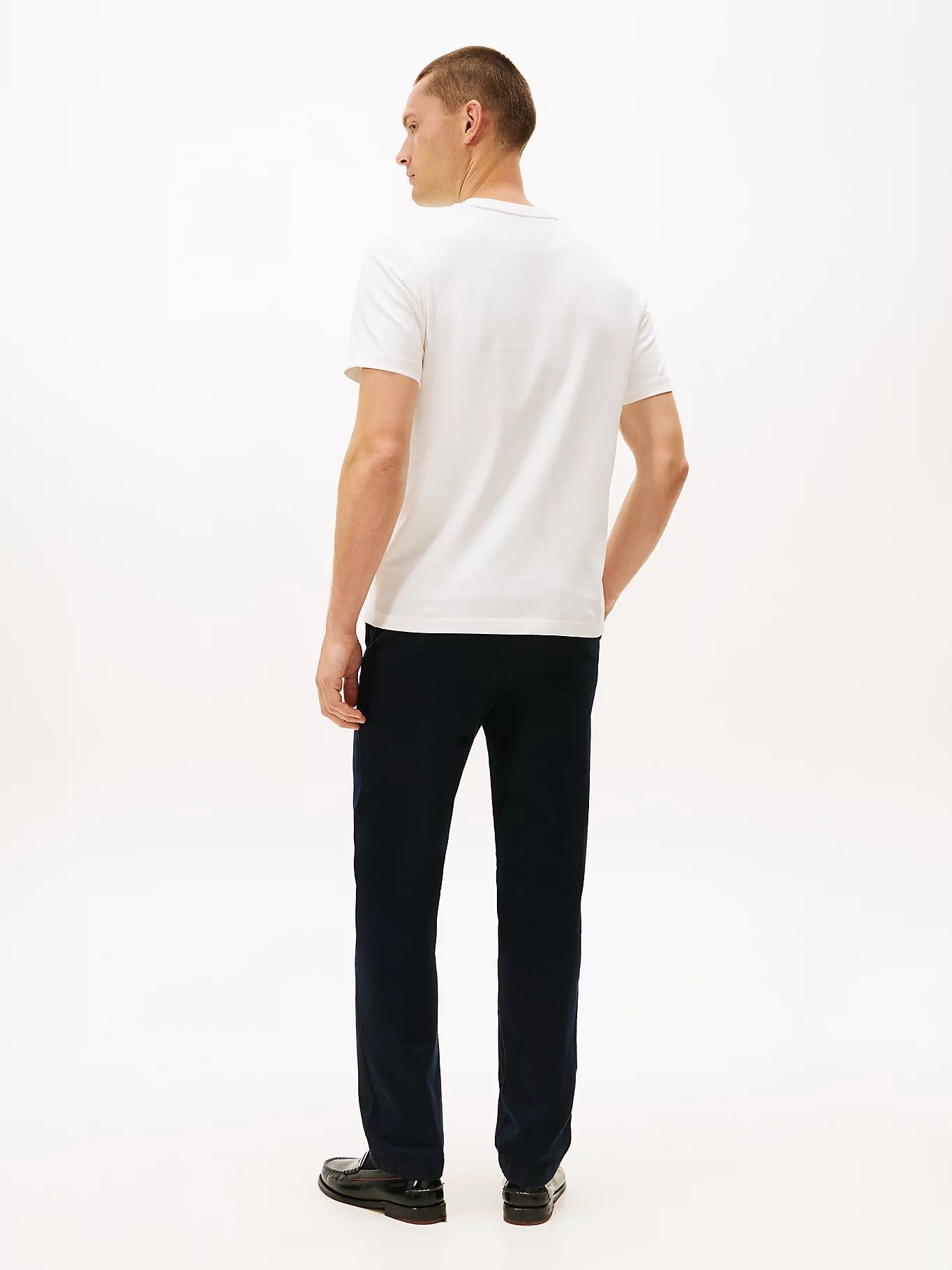 Tommy Hilfiger - Áo thun tay ngắn nam Varsity Graphic Interlock Knit T-Shirt