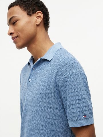 Tommy Hilfiger - Áo Thun Có Cổ Nam Washed Structured Polo Shirt