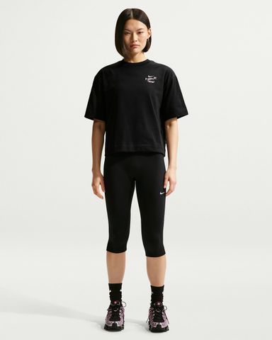 Nike - Áo Tay Ngắn Thể Thao Nữ Women's Oversized Mid-Cropped T-Shirt