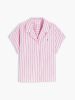 Tommy Hilfiger - Áo Sơ Mi Nữ Relaxed Fit Poplin Short Sleeve Shirt
