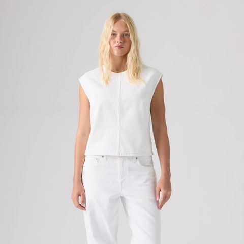 Levi's - Áo Kiểu Không Tay Nữ Women's Denim Tee