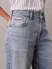 Calvin Klein - Quần Jean Dài Nữ Wide Leg Light Wash 37.5 Jeans