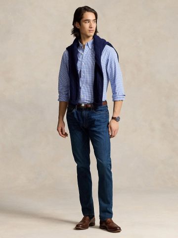 Ralph Lauren - Áo Sơ Mi Nam Custom Fit Stretch Poplin Shirt