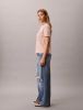 Calvin Klein - Áo Thun Tay Ngắn Nữ Classic Foil Monologo Tee