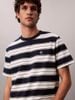 Calvin Klein - Áo Thun Tay Ngắn Nam Monogram Stripe Relaxed T-Shirt