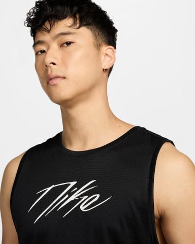 Nike - Áo ba lỗ thể thao Nam Icon Men's Dri-FIT Basketball Jersey - 4