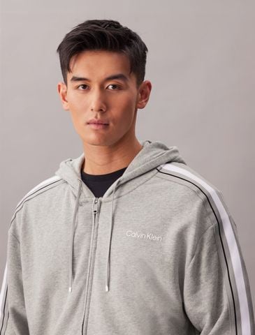Calvin Klein - Áo Khoác Thể Thao Nam Cotton Blend French Terry Zip Hoodie - 3