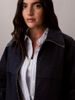 Calvin Klein - Áo Khoác Gió Nữ Denim Windbreaker Jacket