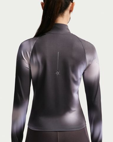 Nike - Áo Khoác Thể Thao Nữ Swift Dri-Fit Full-Zip Midlayer All-Over Print