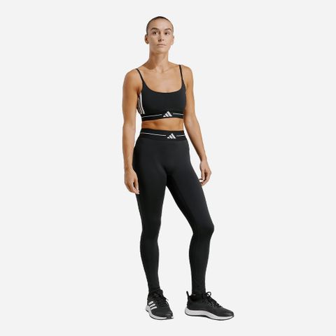 Adidas - Quần Bó Thể Thao Nữ Hyperglam 3-Stripes