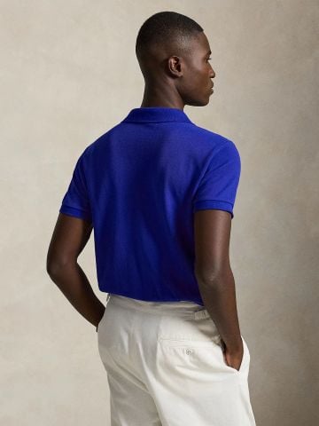 Ralph Lauren - Áo Thun Có Cổ Nam Slim Fit Mesh Polo Shirt