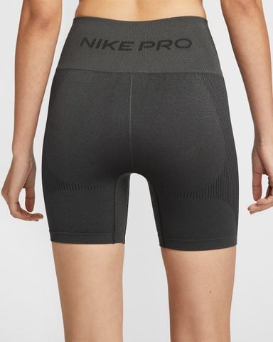 Nike - Quần Ngắn Thể Thao Nữ Nike Pro Seamless Women's Dri-FIT High-Waisted Biker Shorts