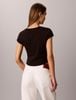 Calvin Klein - Áo Thun Tay Ngắn Nữ Slim Stretch Logo T-Shirt - Pride