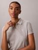Calvin Klein - Áo Thun Có Cổ Nữ Cotton Lyocell Drape Polo