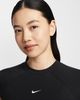 Nike - Áo Tay Ngắn Thể Thao Nữ Sportswear Chill Knit Tight Short-Sleeve Ribbed Top
