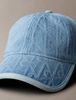 Calvin Klein - Nón nam Monogram Quilted Denim Baseball Cap