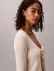 Calvin Klein - Áo Cardigan Nữ Linen Blend Tie Front Cardigan