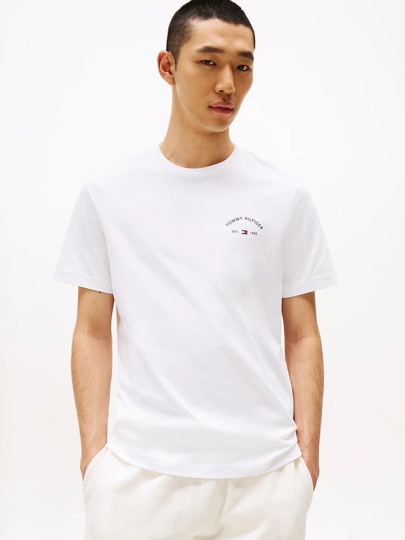 Tommy Hilfiger - Áo thun tay ngắn nam Palm Tree Back Graphic T-Shirt
