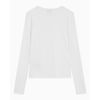 Calvin Klein - Áo thun tay dài nữ Monologo Rib Henley T-Shirt