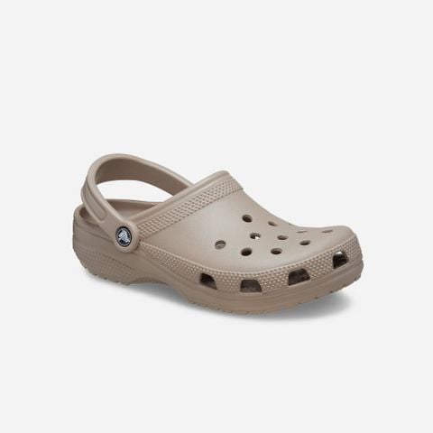 Crocs - Giày Clog Unisex Classic Clog U Taupe