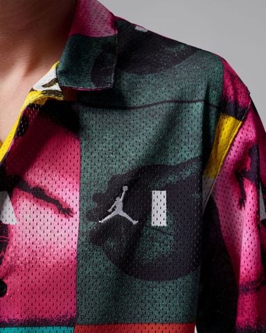 Nike - Áo Tay Ngắn Thể Thao Nam Jordan Brooklyn Men's Graphic Shirt