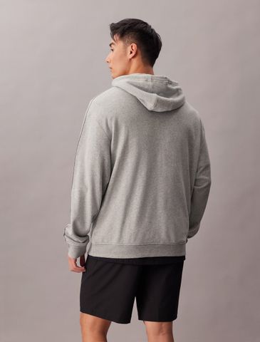Calvin Klein - Áo Khoác Thể Thao Nam Cotton Blend French Terry Zip Hoodie - 2