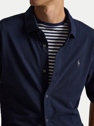 Ralph Lauren - Áo Sơ Mi Nam Relaxed Fit Cotton Mesh Shirt