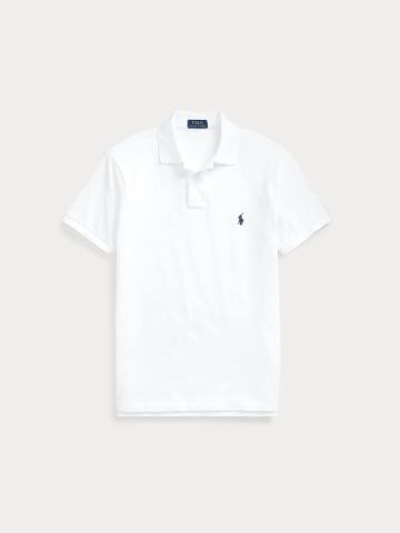 Ralph Lauren - Áo Thun Có Cổ Nam Slim Fit Mesh Polo Shirt
