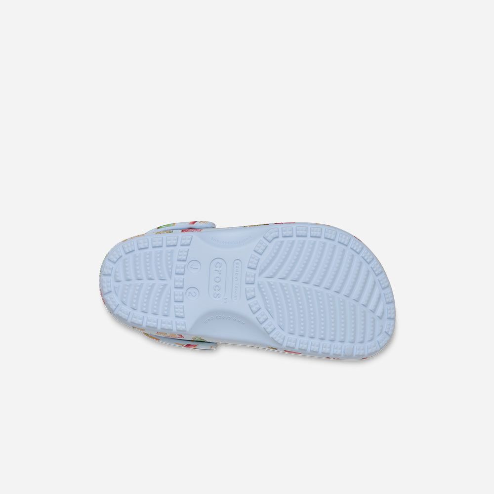 Crocs - Xăng đan trẻ em Classic Cookies Clog Kid Blue Frost Lifestyle