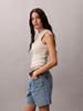 Calvin Klein - Áo Thun Ba Lỗ Nữ Slim Waffle Racerback Top